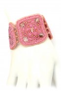 Mosaic Cuff Bracelet
